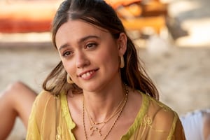 Aimee Lou Wood in “The White Lotus.”