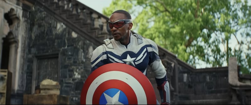 Anthony Mackie as Captain America