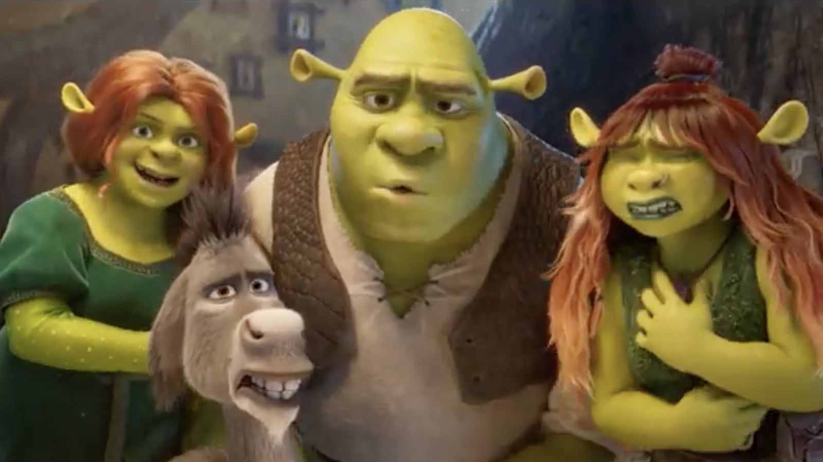 A still from the trailer for 'Shrek 5'