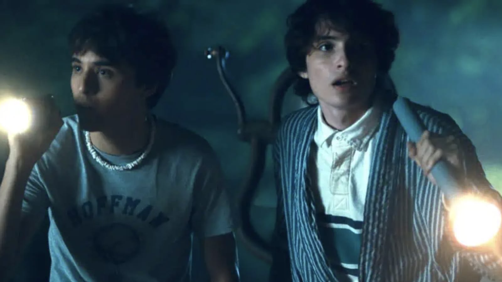 Billy Bryk and Finn Wolfhard