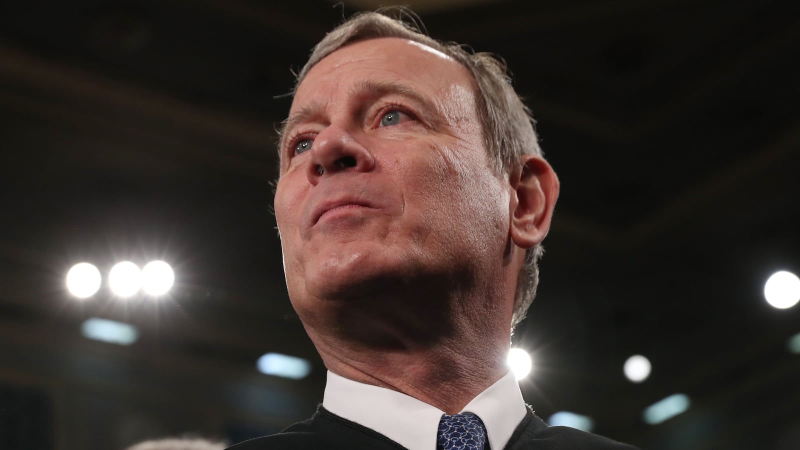 U.S. Supreme Court Chief Justice John Roberts waits for U.S. President Donald Trump's State of the Union address to a joint session of the U.S. Congress in the House Chamber of the U.S. Capitol in Washington, U.S. February 4, 2020. REUTERS/Leah Millis/POOL