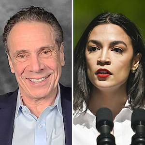 Andrew Cuomo and Alexandria Ocasio-Cortez