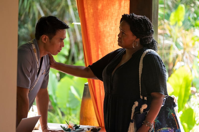 Dom Hetrakul and Natasha Rothwell.