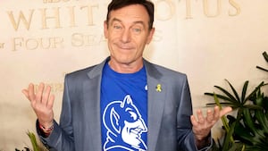 Jason Isaacs attends HBO's "The White Lotus" Season 3 Finale Event at Four Seasons Hotel Westlake Village, California on April 06, 2025.