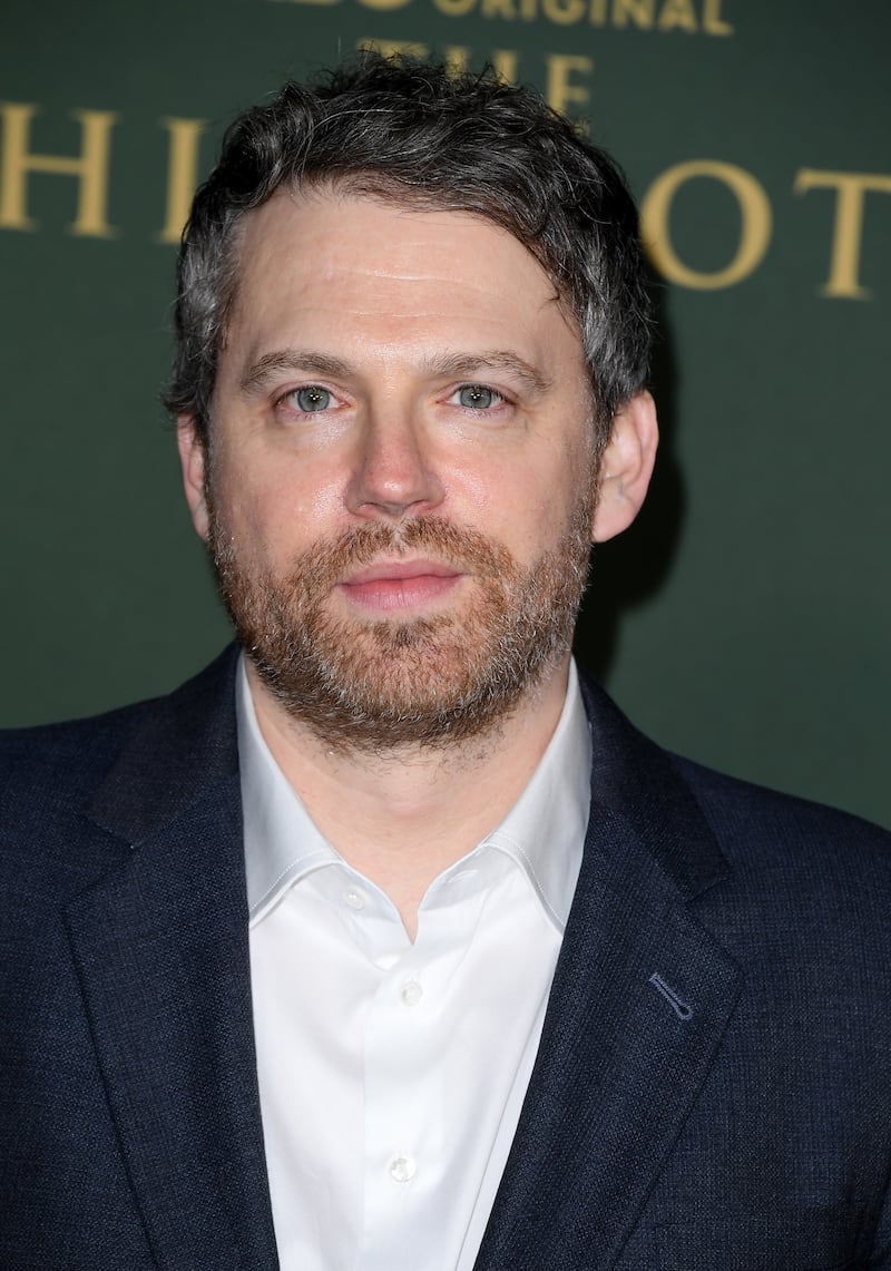 David Bernad arrives at the Los Angeles Premiere Of HBO Original Series "The White Lotus" Season 3 at Paramount Theatre on February 10, 2025 in Los Angeles, California.