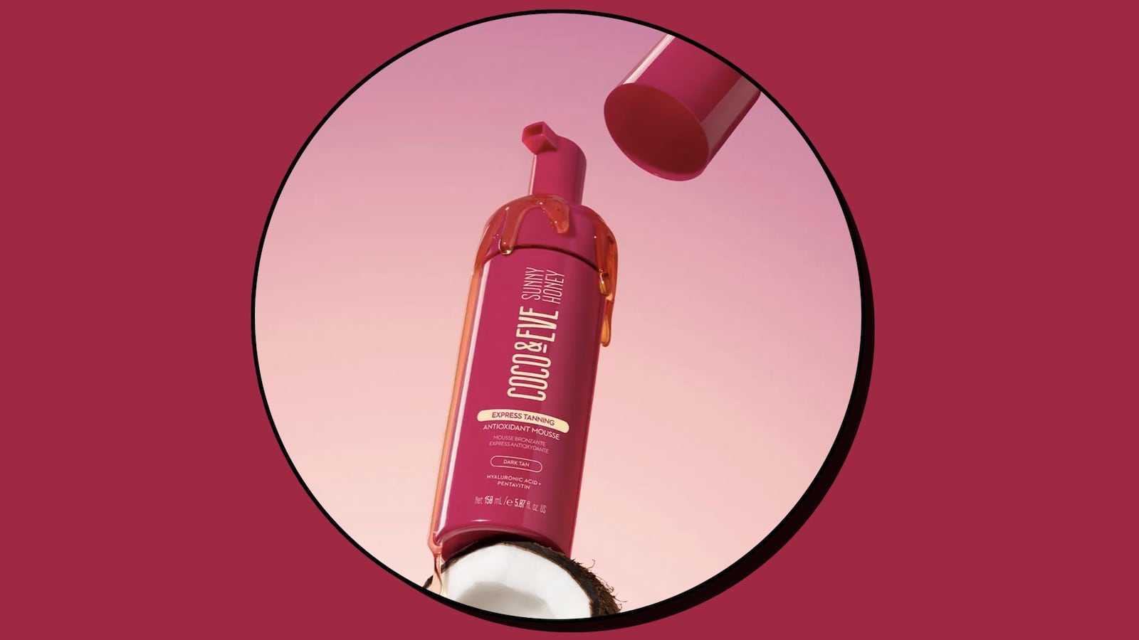 Coco & Eve Sunny Honey Express Tanning Antioxidant Mousse