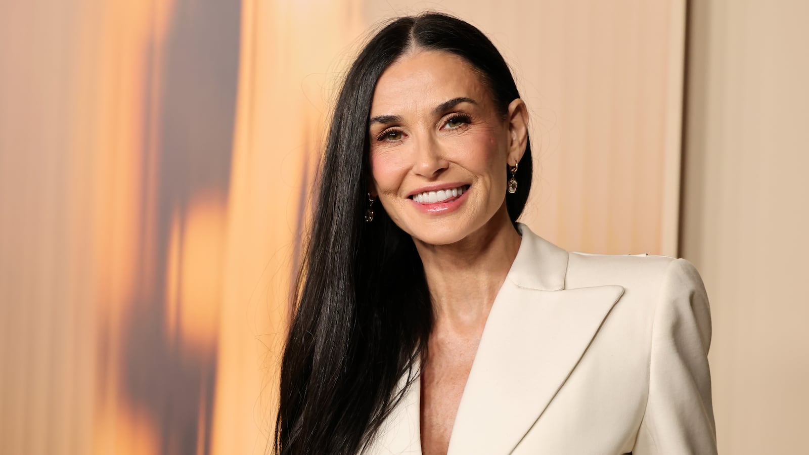 LOS ANGELES, CALIFORNIA - FEBRUARY 25: Demi Moore attends the 97th Annual Oscars Nominees Dinner at the Academy Museum of Motion Pictures on February 25, 2025 in Los Angeles, California. (Photo by Emma McIntyre/WireImage)